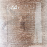 Acrylic Kids Traceable Writing Boards