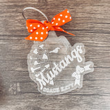 Acrylic Sports Bag Tag