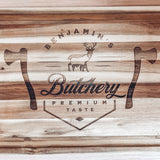 Engraved Butcher Block