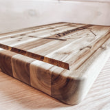 Engraved Butcher Block