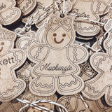 Gingerbread Boy/Gingerbread Girl Personalized Ornaments