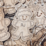Gingerbread Boy/Gingerbread Girl Personalized Ornaments
