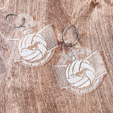 Acrylic Sports Bag Tag