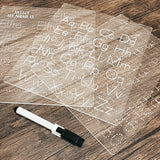 Acrylic Kids Traceable Writing Boards