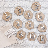 Floral Milestone Prop for Baby