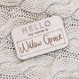 Floral Milestone Prop for Baby