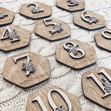 Floral Milestone Prop for Baby