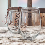 Custom Name Drink Tags