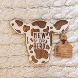 Cow + Cattle Tag Theme Milestone Markers