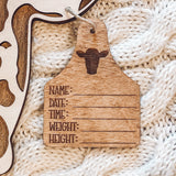 Cow + Cattle Tag Theme Milestone Markers