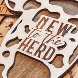 Cow + Cattle Tag Theme Milestone Markers