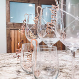 Custom Name Drink Tags