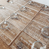 Mini-Traceable Writing Board Key Chain