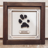 Paw Print Farmhouse Style Sign