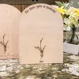 Flower Handprint or Fingerprint Art Display