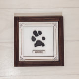 Paw Print Farmhouse Style Sign