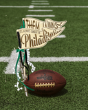 Philadelphia Sports Pennant - Philly and Jawn