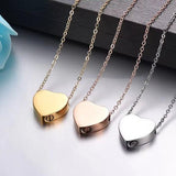 Personalized Heart Urn Necklace | Fingerprint, Paw Print & Memorial Jewelry