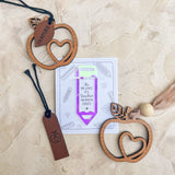 Coudn't Have Picked a Better Teacher - Symbolic Wood Tag Gift