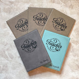 Engraved Leather Notepad