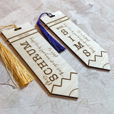 Wood Engraved Bookmarks for Teachers