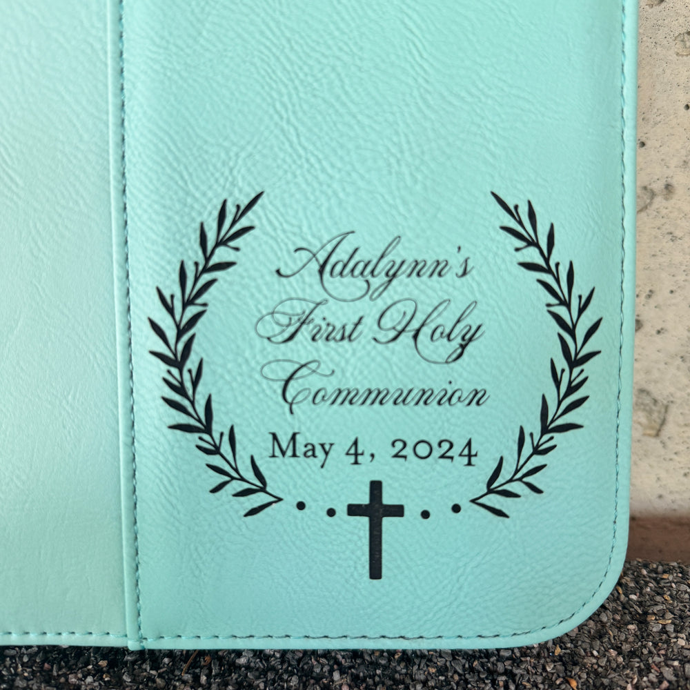 Engraved Leather Bible Covers