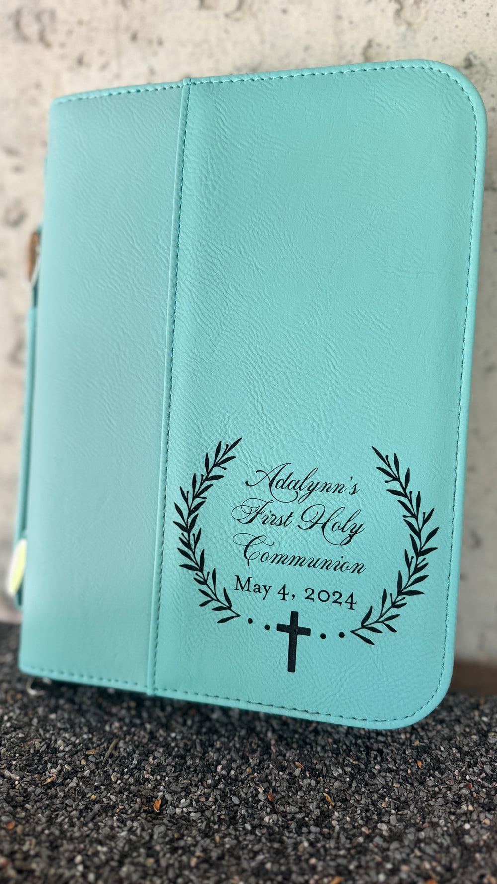 Engraved Leather Bible Covers
