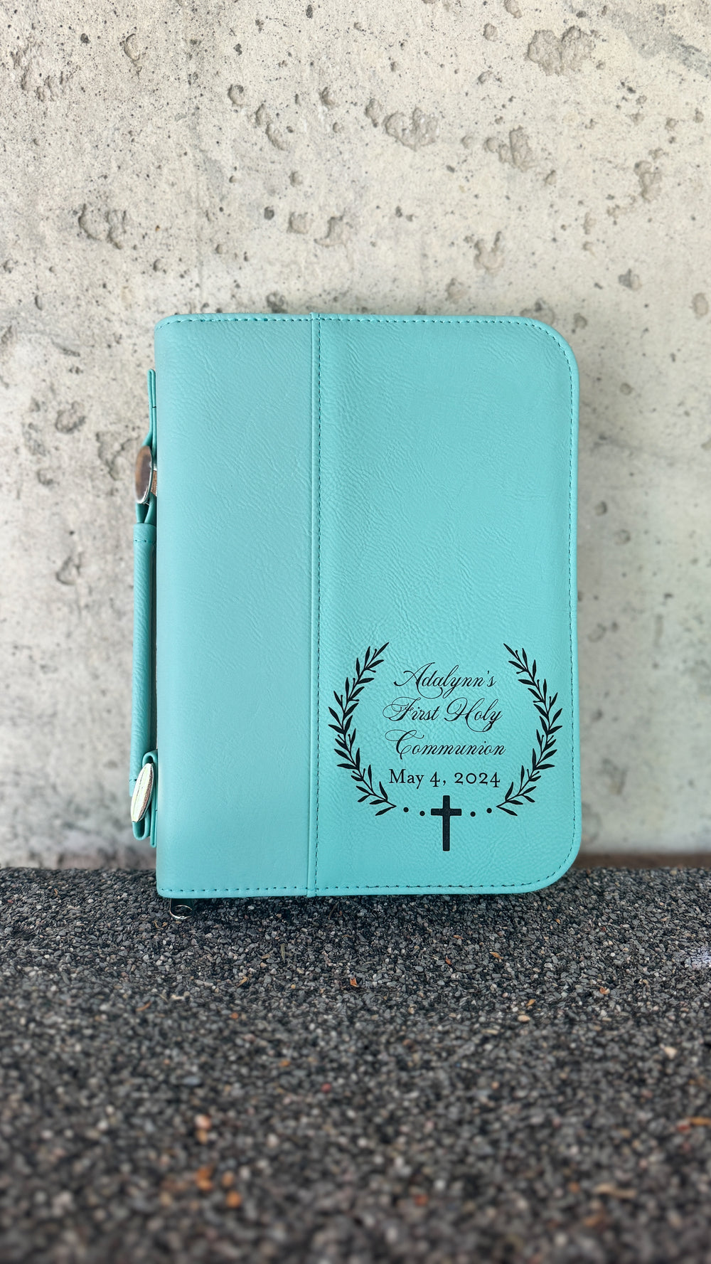 Engraved Leather Bible Covers