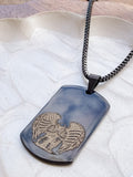 Personalized Veteran Dog Tag Necklace | Military Gift