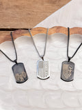 Personalized Veteran Dog Tag Necklace | Military Gift