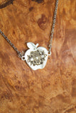 Teachers Apple Necklace