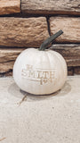 Pumpkin Engraving! **LOCAL PICKUP IN HANOVER, PA**