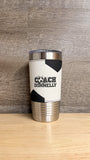 20oz Leather Wrapped Soccer Tumbler