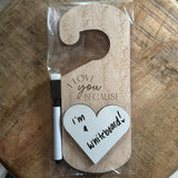 Love Notes Door Hanger