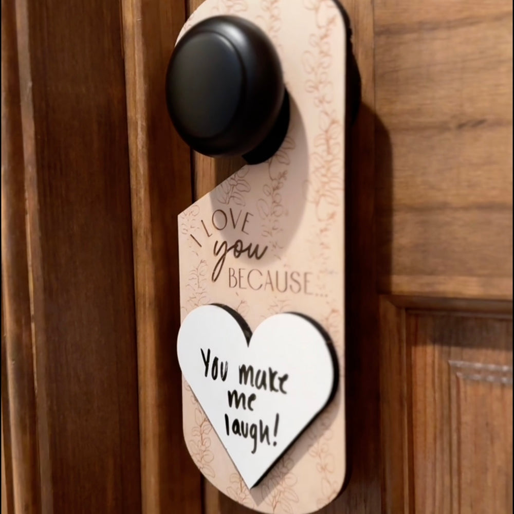 Love Notes Door Hanger