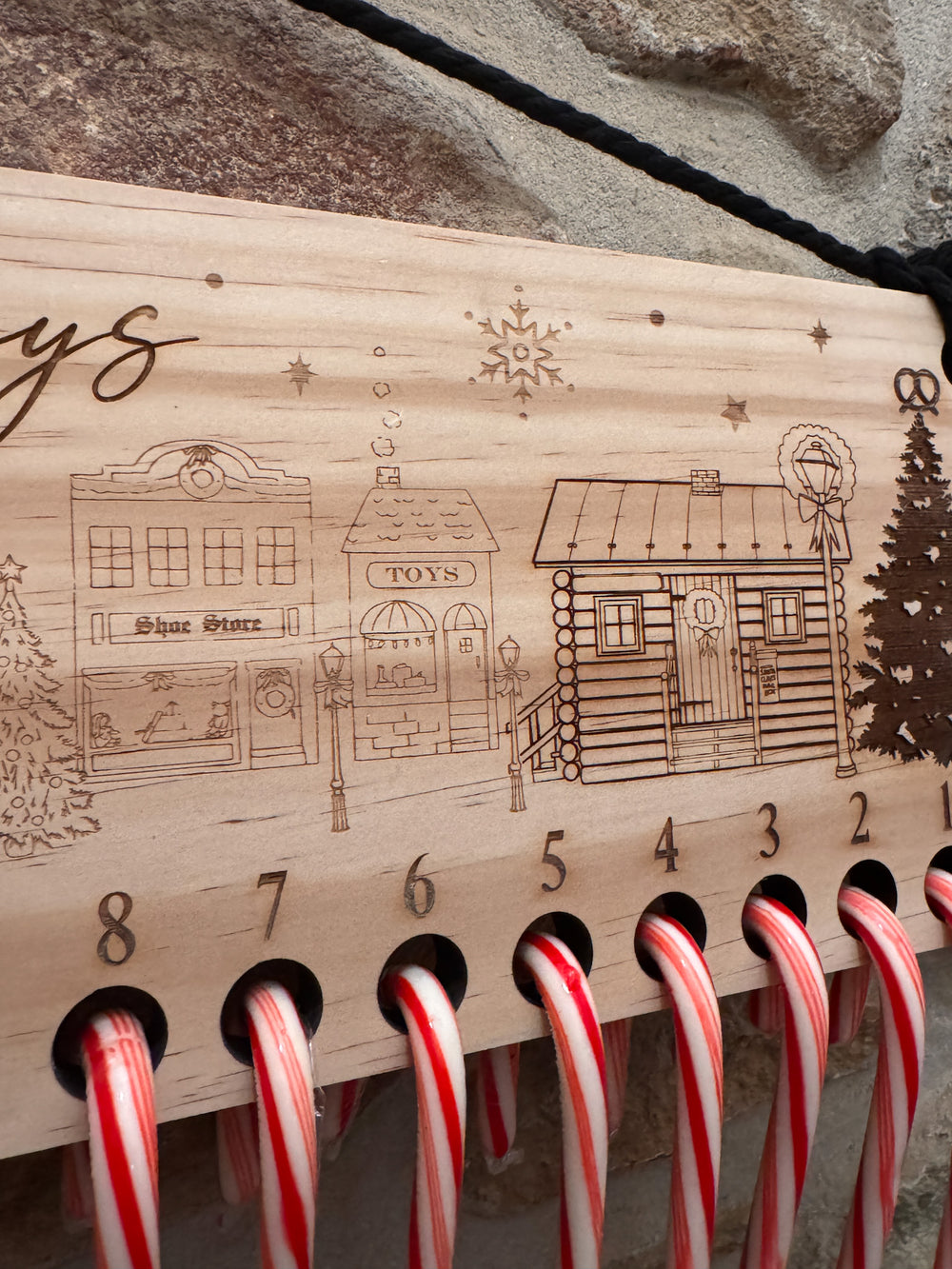 Candy Cane Countdown Until Christmas: Central PA