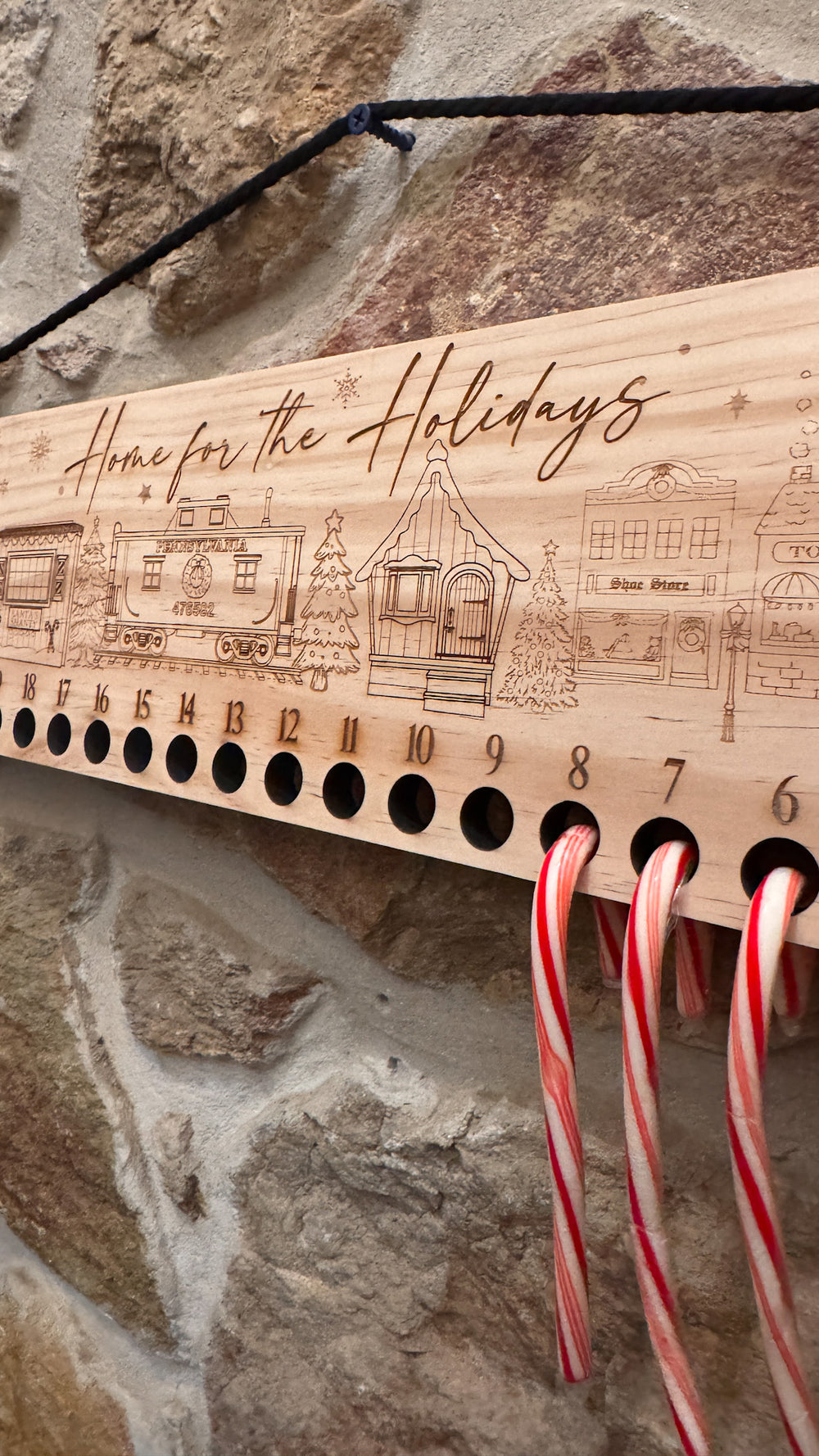 Candy Cane Countdown Until Christmas: Central PA