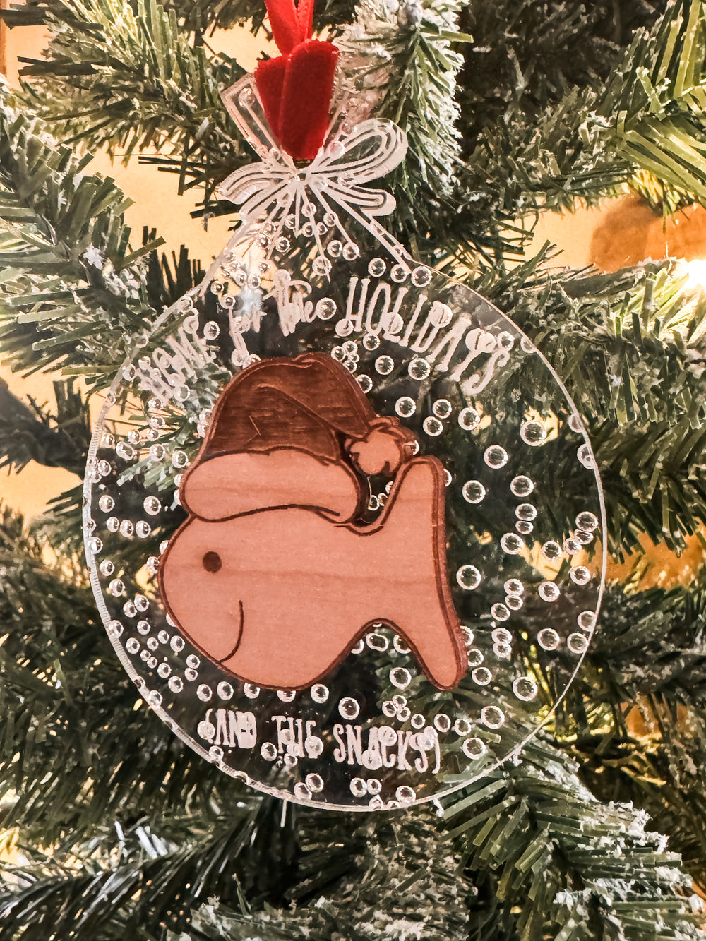 Home for the Holidays... Goldfish ornament