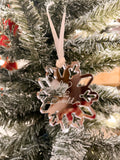 Single Layer Snowflake Ornament or Gift Tag