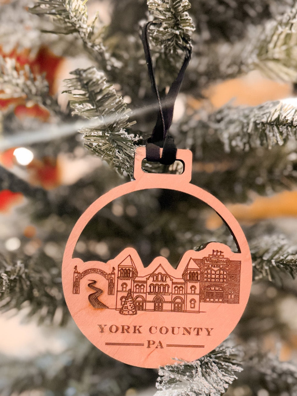 York County Christmas Ornament