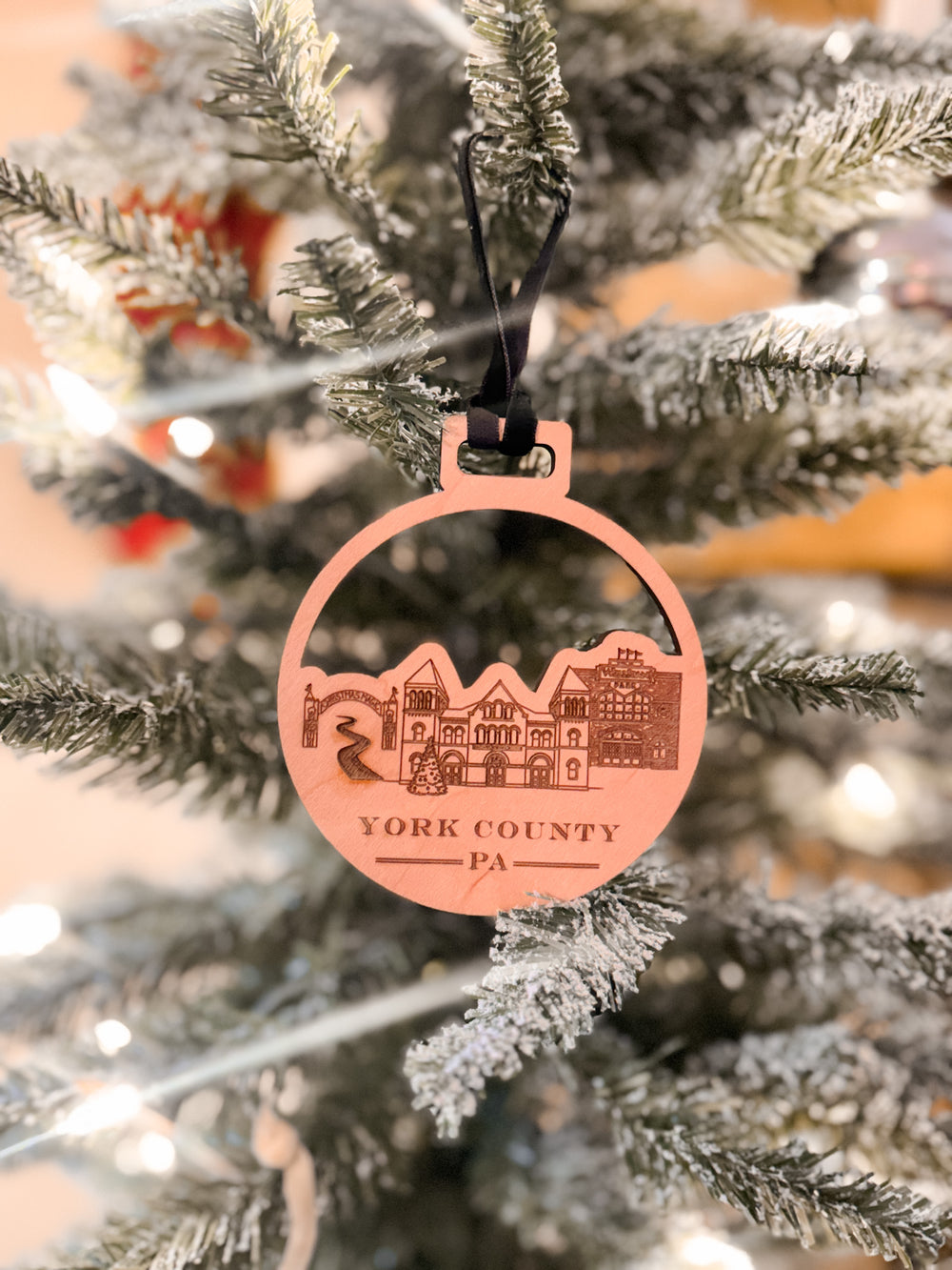 York County Christmas Ornament