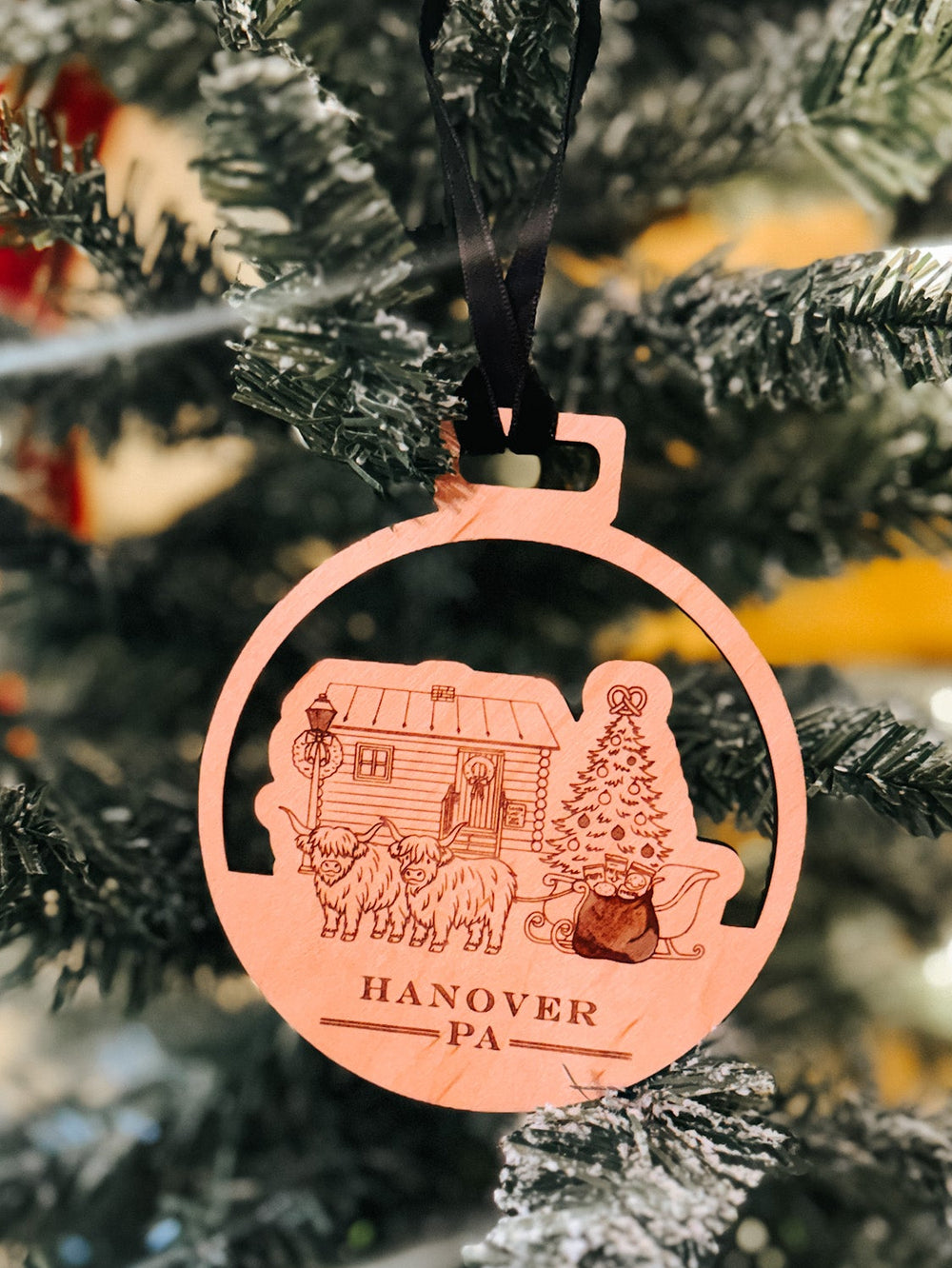 Hanover, PA Christmas Ornament