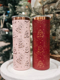 Christmas Candy Cakes - 22oz Slim Tumbler