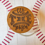 Game Day Glass Snack Bowl