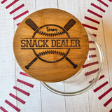 Game Day Glass Snack Bowl