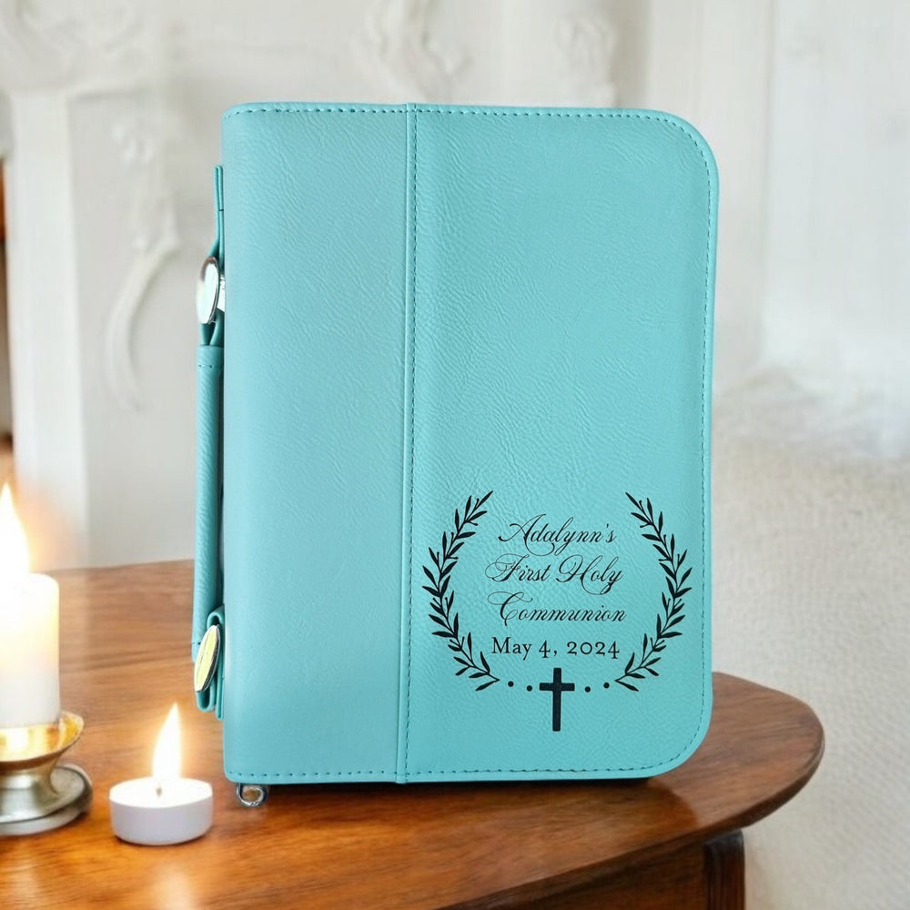 Engraved Leather Bible Covers