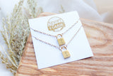 My Anchor Lock Pendant Necklace