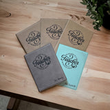 Engraved Leather Notepad