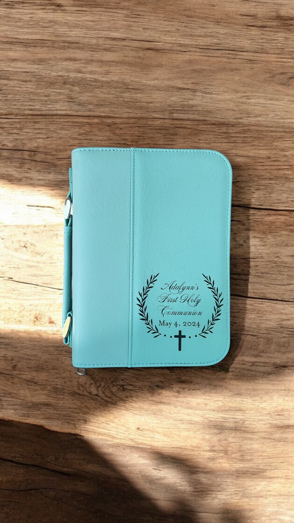 Engraved Leather Bible Covers