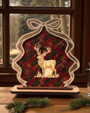 Vintage Style, Cozy Home Holiday Shelf Sitter